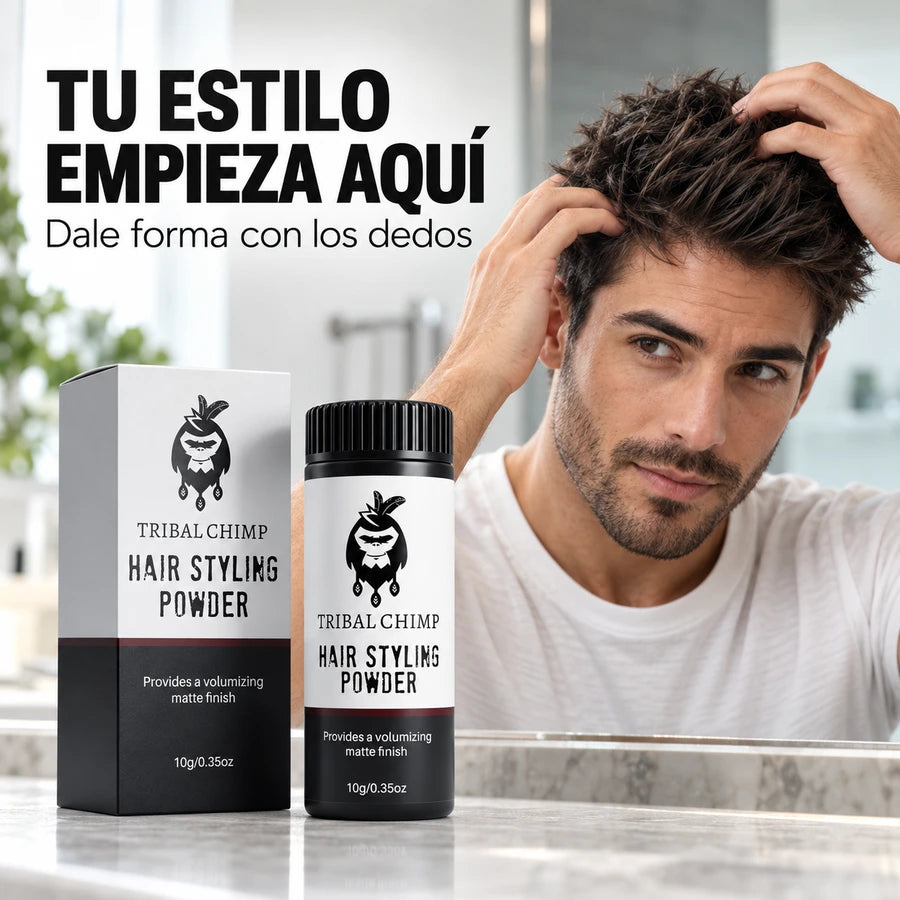 Tribal Chimp — Polvo Texturizador para Peinar con Volumen