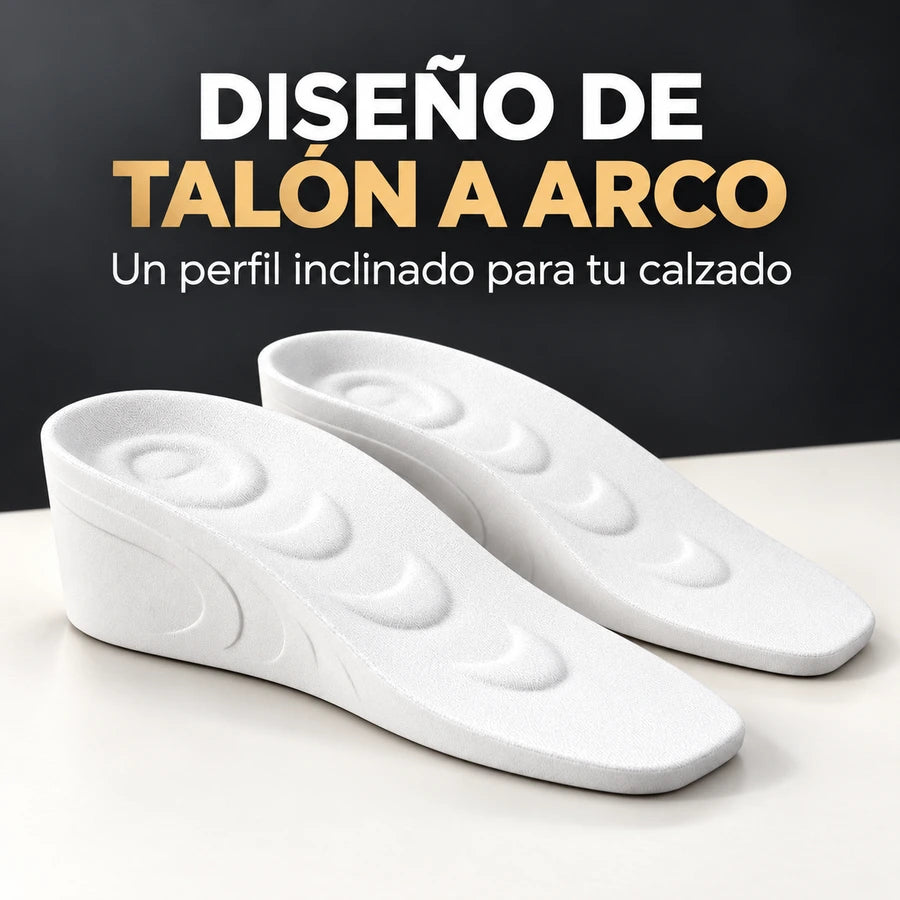 HighPads 3.0 — Plantillas Elevadoras con Soporte de Talón y Arco