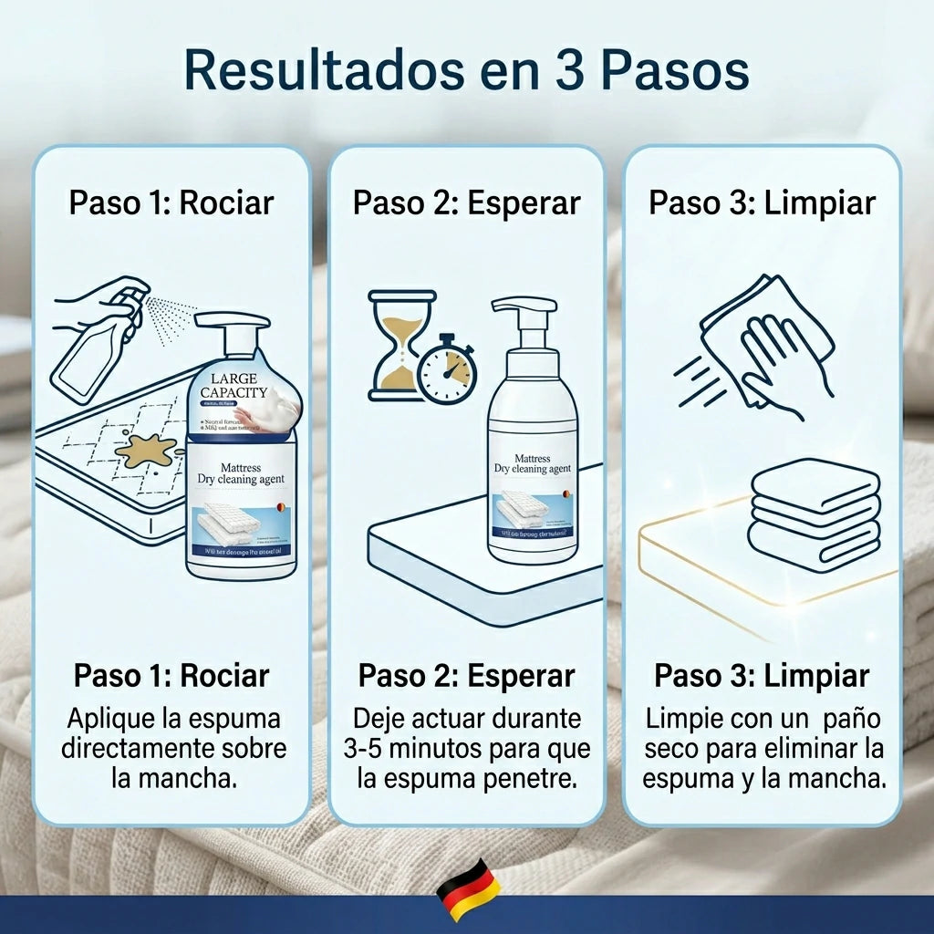 Limpieza profunda para colchon, sofa y telas