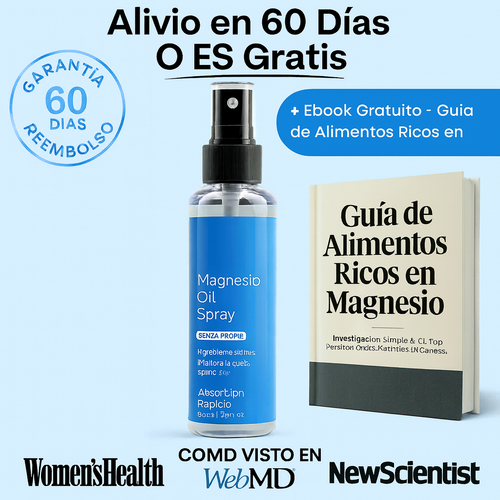 🌙 Zyrtovia™ Spray de magnesio para aliviar el dolor