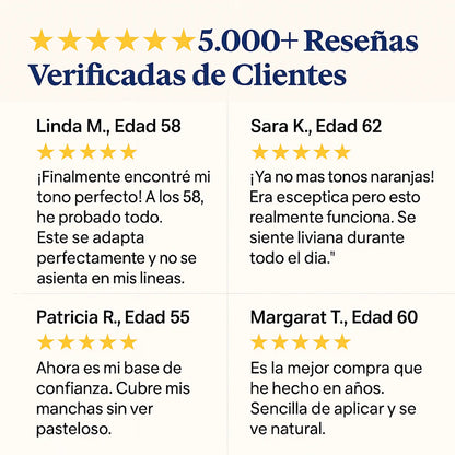 Luz Radiante™ – brillo natural y luminosidad.