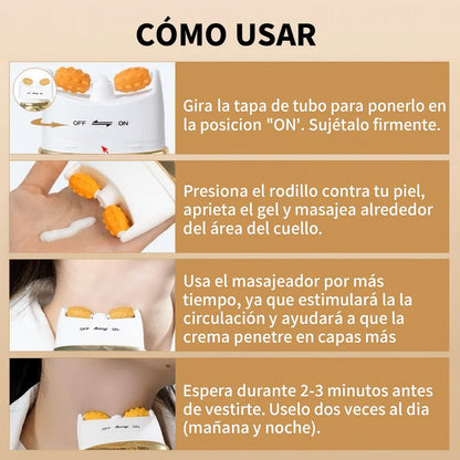 YCZ™ Crema Reafirmante AH-8 para el Cuello