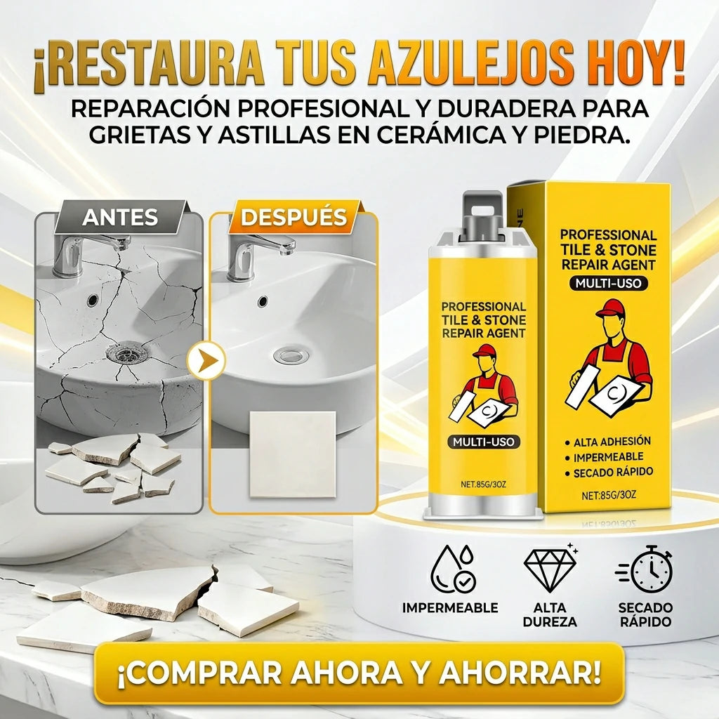 Repara grietas y detalles sin obra costosa