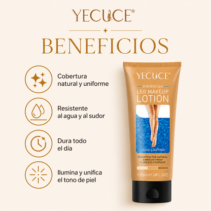 Yecuce: Piernas Perfectas Efecto Aerógrafo