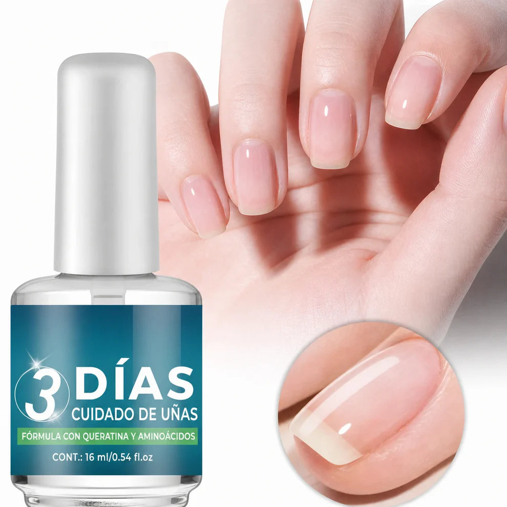 3 Days Nail Care - Fórmula con queratina y aminoácidos 💅