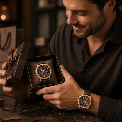 Curren Istanbul® Reloj Hombre Piel ⌚