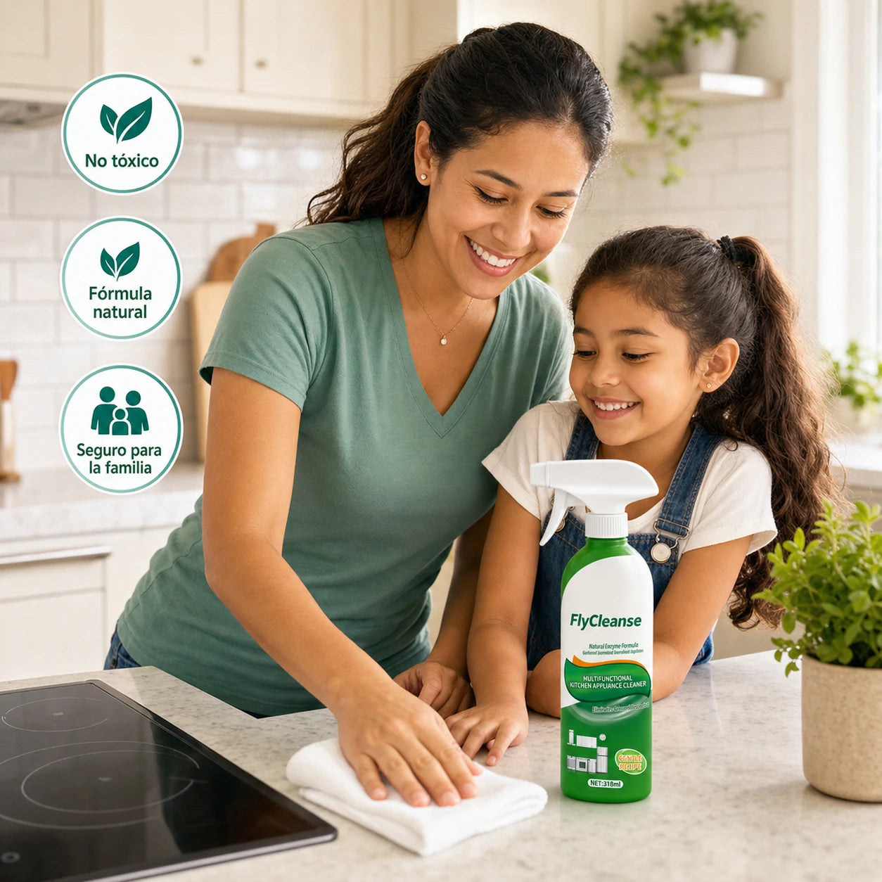 FlyCleanse - Limpiador Enzimatico Multiusos Para Cocina
