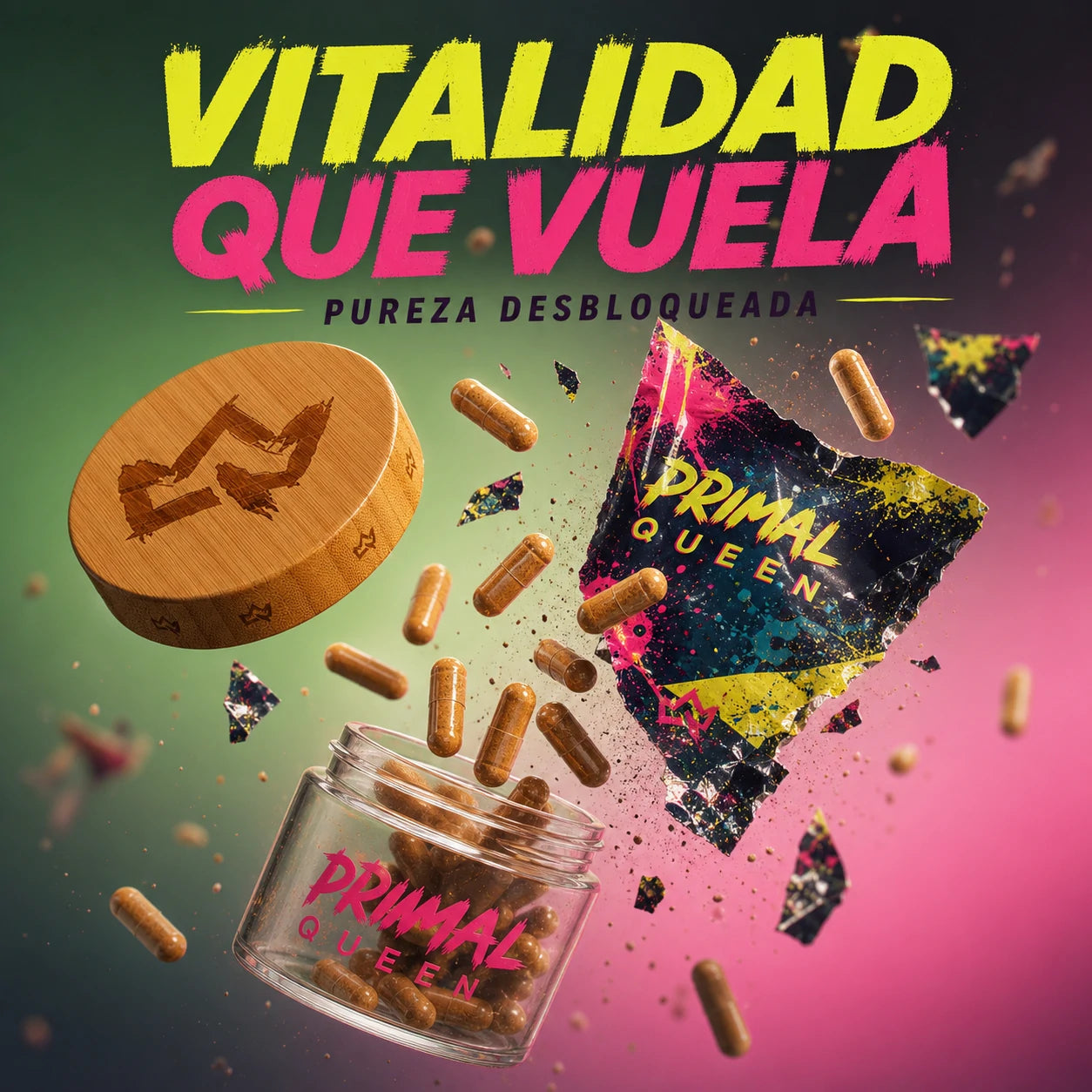 Primal Queen - Energía, Balance Hormonal y Brillo Natural para Mujeres ✨🌿