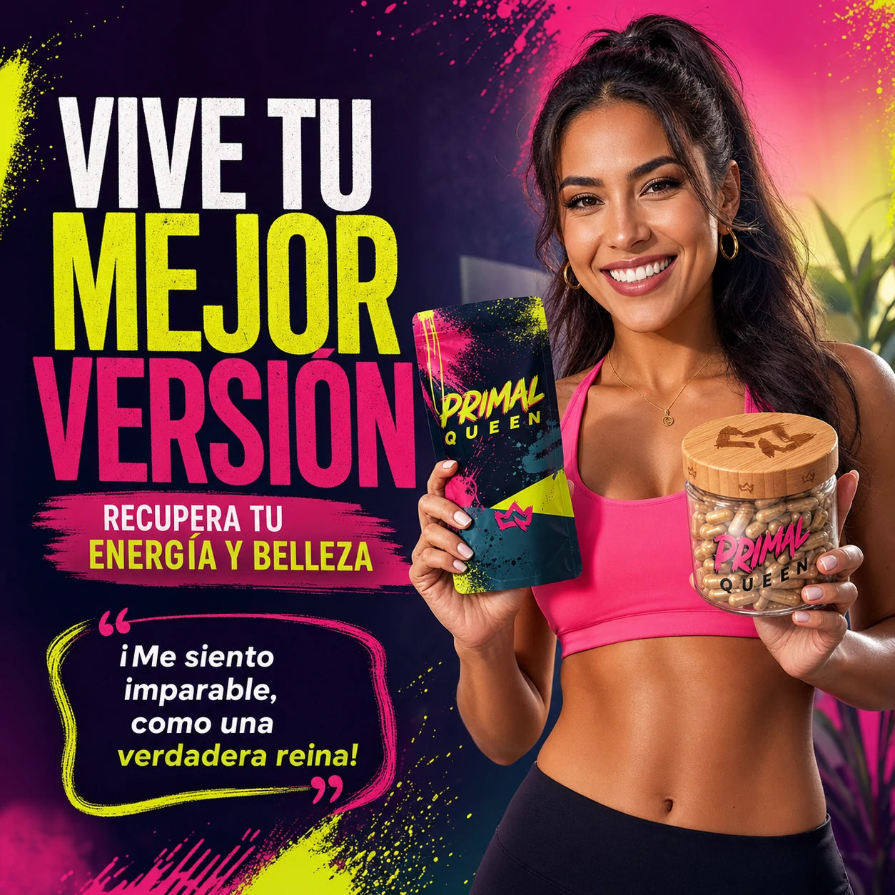 Primal Queen - Energía, Balance Hormonal y Brillo Natural para Mujeres ✨🌿