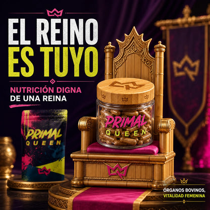 Primal Queen - Energía, Balance Hormonal y Brillo Natural para Mujeres ✨🌿